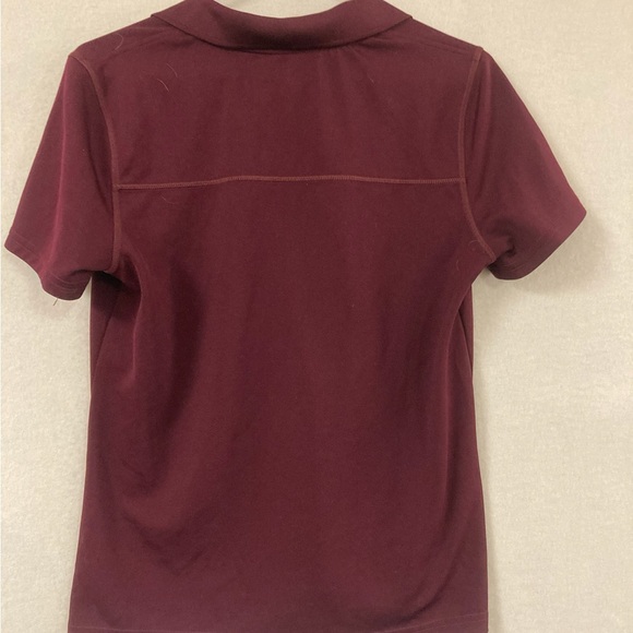 Central Michigan Chippewas Adidas Golf Polo Size M Women’s Maroon Fire Up Chips - Picture 4 of 9